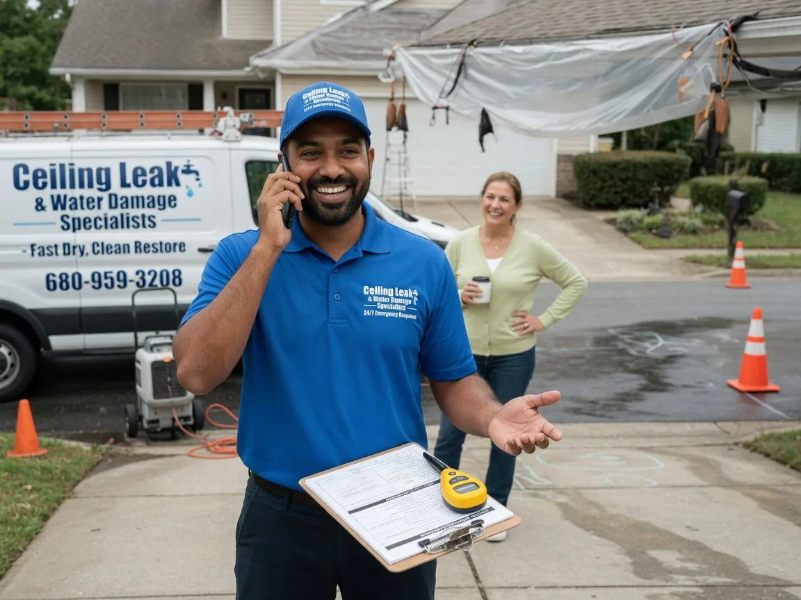 Ceiling Leak Cleanup Mountain View, HI FAQs